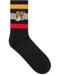 Gucci Cotton Embroidered Tiger Appliqué Socks in White for Men - Save 62% |  Lyst