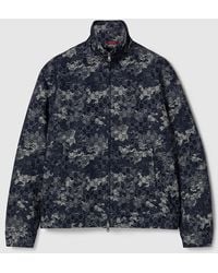 Gucci - Veste En Denim À Jacquard Gg, Taille - Lyst