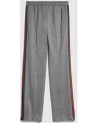 Gucci - Cashmere Jersey Sportswear Pants - Lyst