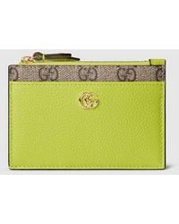 Gucci - Gg Marmont Zip Key Pouch, Leather - Lyst
