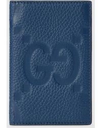 Gucci - Jumbo GG Card Case - Lyst