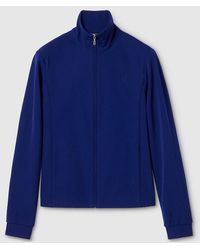 Gucci - Stretch Nylon Gabardine Zip Jacket - Lyst