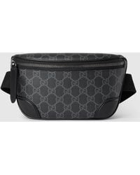 Gucci - Gg Emblem Small Belt Bag, Gg Canvas - Lyst