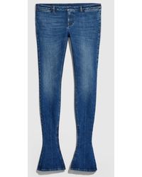 Gucci - Fitted Stretch Cotton Denim Pants - Lyst