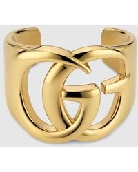Gucci - Bracelet-Manchette Gg Marmont, Taille - Lyst