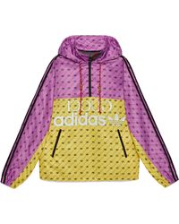 Gucci Adidas X Bomber Jacket - Purple