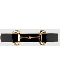 Gucci - Fermaglio Per Capelli Morsetto Con Smalto - Lyst