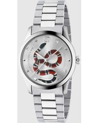 Gucci G-Timeless Uhr, 38 mm - Mettallic