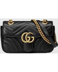 Gucci - Mini-Tasche GG Marmont Aus Matelassé - Lyst