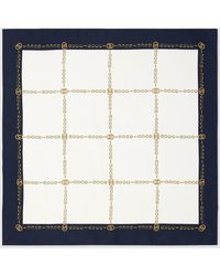 Gucci - Interlocking G Chain Silk Pocket Square - Lyst