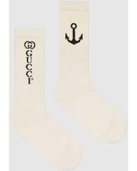 Gucci 靴下類 レディース Lyst Jp Net