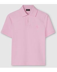 Gucci - Cotton Piquet Polo Shirt With Embroidery - Lyst