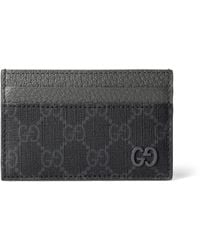 Gucci - GG Card Case With GG Detail - Lyst