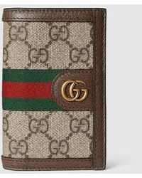 Gucci - Portacarte Ophidia GG - Lyst