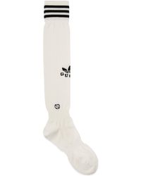 Gucci Adidas X Long Cotton Socks - White