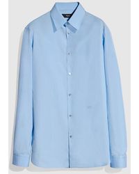 Gucci - Piece Dyed Cotton Poplin Shirt, Size 14 - Lyst