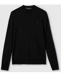 Gucci - Knit Wool Sweater With Embroidery - Lyst