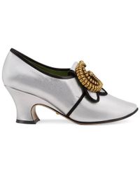 gucci double g heels