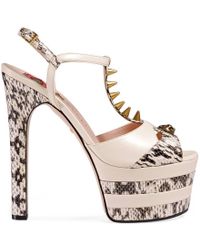 gucci platform high heels