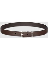 Gucci - Belt With Stirrup Buckle, Size 100 - Lyst