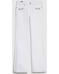 Gucci - Cotton Denim Pants With Horsebit, Size 25, Ready-To-Wear - Lyst