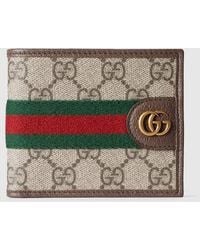 Gucci - Ophidia Bi-Fold Wallet - Lyst