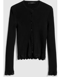 Gucci - Fine Matte Viscose Rib Cardigan, Size M, Ready-To-Wear - Lyst