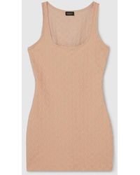 Gucci - Gg Jersey Jacquard Dress - Lyst