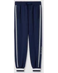 Gucci - Technical Jersey Jogging Pant - Lyst