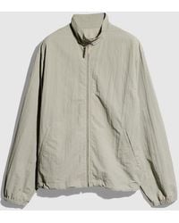 Gucci - Froissé Nylon Faille Zip Jacket With Embroidery, Ready-To-Wear - Lyst