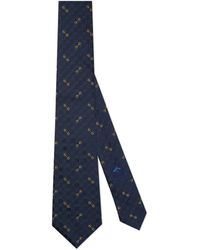 Gucci - GG Silk Jacquard Tie - Lyst
