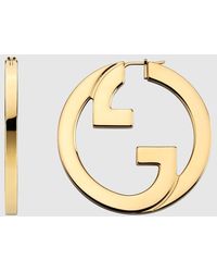 Gucci - Pendiente De Aro Blondie Perforados - Lyst