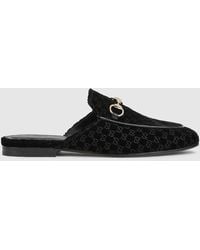 Gucci - Mules Princetown Pour Femme, Taille - Lyst