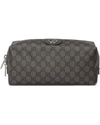 Gucci Ophidia GG Toiletry Case - Grijs