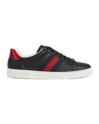 Gucci - Ace Trainer With Web - Lyst