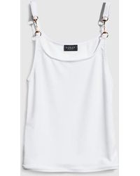 Gucci - Viscose Crêpe Jersey Top With Horsebit, Size Xs, Ready-To-Wear - Lyst