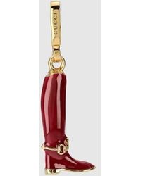 Gucci - Horsebit Boot Charm - Lyst