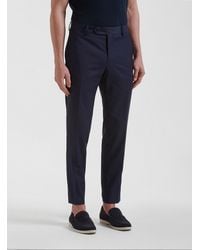 Gutteridge - Pantalones De Traje De Pura Lana Superfina 130's Reda, Talla - Lyst