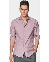 Gutteridge - Chemise En Coton Fil À Fil - Lyst