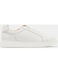 Gutteridge - Turnschuhe Aus Gehämmertem Nappa - Lyst