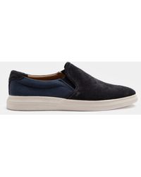 Gutteridge - Slip-On Aus Wildleder Und Canvas - Lyst