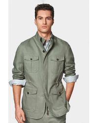 Gutteridge - Feldjacke Aus Reinem Leinen - Lyst