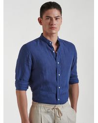 Gutteridge - Camicia Collo Coreano - Lyst