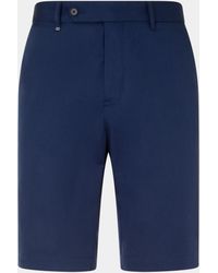 Gutteridge - Bermudas De Sarga De Algodón Ligero, Talla - Lyst
