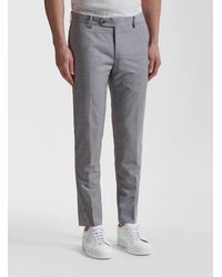 Gutteridge - Pantalones De Traje De Pura Lana Superfina 130's Reda, Talla - Lyst