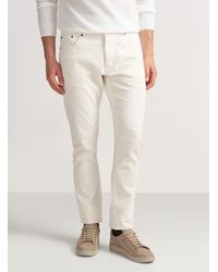 Gutteridge - Five-Pocket-Hose Aus Samt - Lyst