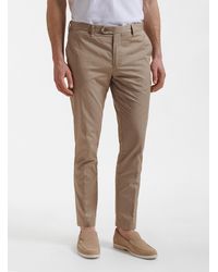 Gutteridge - Schmal geschnittene hose aus leichtem twill - Lyst