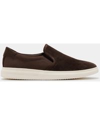 Gutteridge - Slip-On Aus Wildleder Und Canvas - Lyst