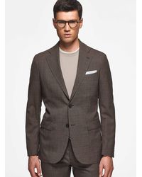 Gutteridge - Anzugjacke aus reiner hahnentritt-wolle vitale barberis canonico - Lyst