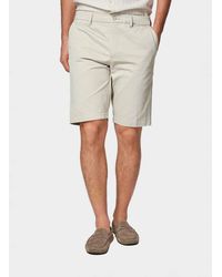 Gutteridge - Bermudas De Sarga De Algodón, Talla - Lyst